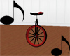 Red Animated Unicycle with Music